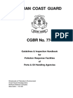 Guidelines & Inspection Handbook For Pollution Response Facilities of Ports & Oil Handling Agencies CGBR No 774, 2006