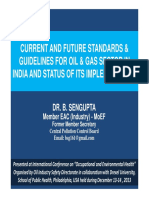 Current and Future Standards & Guidelines For Oil & Gas Sector in India and Status of Its Implementation