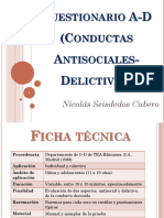 (A-D) Cuestionario de Conductas Antisociales-Delictivas PDF