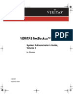 Veritas Netbackup 6.0: System Administrator'S Guide