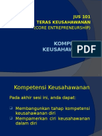 Kompetensi Keusahawanan