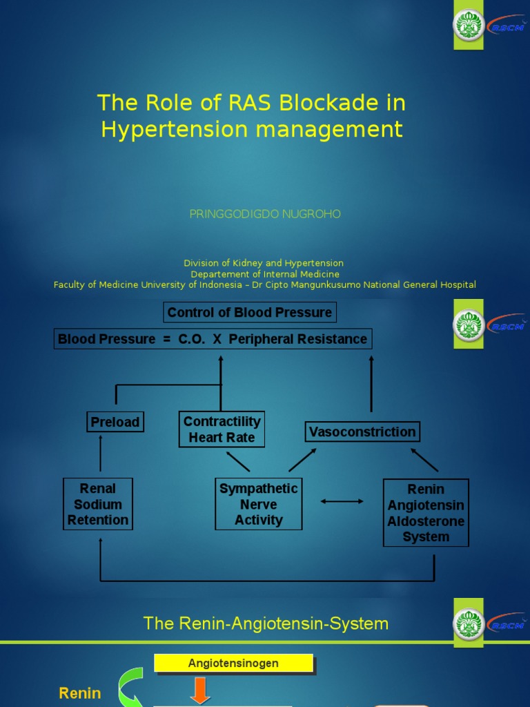 Role of RAS Blockade BPJS Angiotensin Chronic Kidney Disease