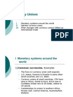 Monetary Economics Lecture 9