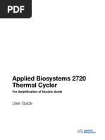 Applied Biosystems 2720 Thermal Cycler For Amplification