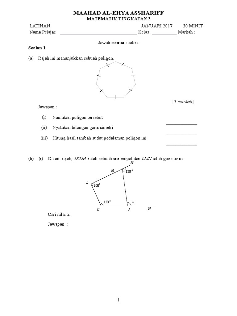 Poligon | PDF