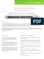 Cloud Managed Access Switches: MS220 & MS320 Series