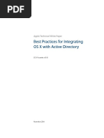 Best Practices for Integrating OS X With Active Directory