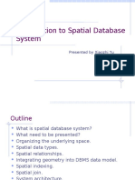 An Introduction To Spatial Database System