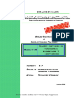 M05-Travaux Pratiques en Topographie Élémentaire 1-Initiatio BTP-TSGT