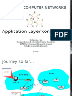 Cs F303: Computer Networks: Application Layer Continued