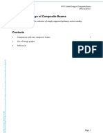 Acecs Steel - Initial Design of Composite Beams PDF