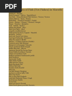 Marathi and English Fish Names Guide | PDF | Cooking, Food & Wine ...