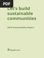 ALI Sustainability 2014