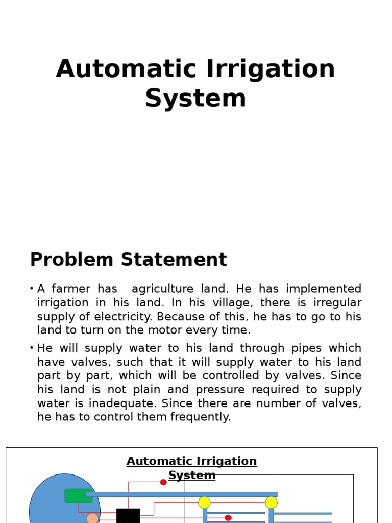 Automatic Irrigation System