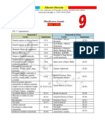 Planificarea Anuala La Liceu 1 Ora - 35 Saptamana