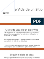 Ciclos de Vida de Un Sitio Web 2016b