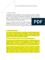 Problema de la Unidad y Pluralidad Sucesoria en el Derecho Argentino