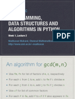 Python Week1 Lecture2 Handout