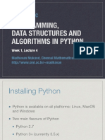 Python Week1 Lecture4 Handout