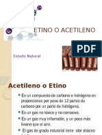 Etino o Acetileno