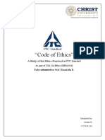 Code of Ethics at ITC