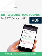 GATE CS Set 2 Answer Key PDF