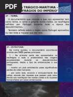 História Trágico-Marítima - Os Naufrágios Do Império