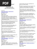 Exercicios Organização Da Adm Publica