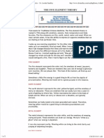 Five Element Theory PDF