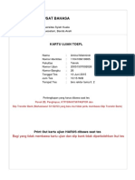 Kartu Ujian TOEFL PDF