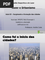 2 Aula - Formacao Da Cidade