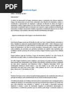 A Filosofia Da Matemática de Popper