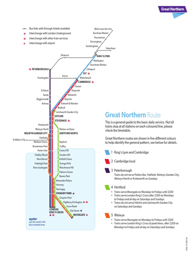 great northern rail journey planner