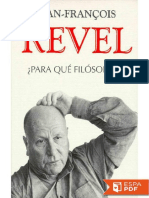 para Que Filosofos - Jean-Francois Revel