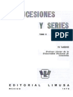 Sucesiones y Series Yu Takeuchi Tomo Ii PDF