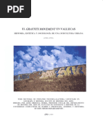 Graffiti Evolucion Proceso y Concepto Plastico PDF | PDF | Pintada ...