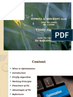 "Firefly Algorithm": Supriya A. Shilwant