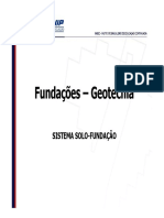 Fundações - Sistema Solo X Fundação PDF