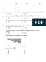 Final Review Questions With Answer Key