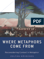 Zoltan Kovecses-Where Metaphors Come From - Reconsidering Context in Metaphor-Oxford University Press (2015)