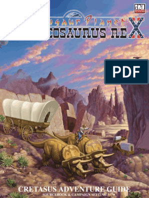 Dinosaur Planet - Broncosaurus Rex - Cretasus Adventure Guide