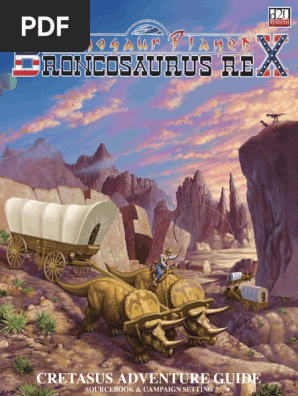 Dinosaur Planet - Broncosaurus Rex - Cretasus Adventure Guide