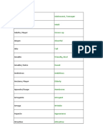 Vocabulario de Arbol Genealogico