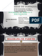 Diagrama de Pareto e Histograma Grupo 3