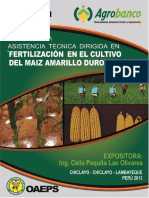 Fertilización en El Cultivo Del Maiz