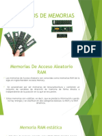 Tipos de Memorias