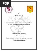 Download GST in INDIA_Project Report Gst by anubabar199034 SN338375216 doc pdf