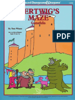 D&D 1e Mertwig's Maze Gamefolio