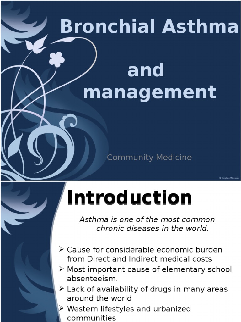 Bronchial Asthma and Management | PDF | Asthma | Medicine