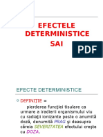 Efecte Deterministice - SAI